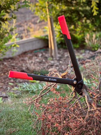 FOARFECĂ GARD VIU, MĂNER NYLON 605MM