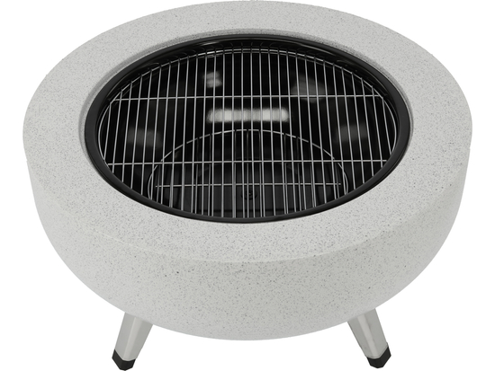 VATRĂ DE GRĂDINĂ 3 ÎN 1 CU GRILAJ 43.5CM