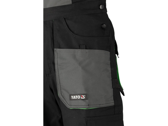 PANTALONI DE LUCRU CU PIEPTAR, PALEA, MĂRIMEA L