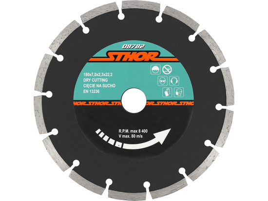 DISC DIAMANTAT SEGMENTAT 180X2.3MM H7