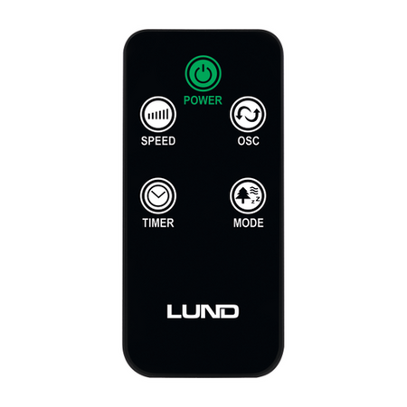 VENTILATOR TURN, AFIȘAJ LED, 50W, ÎNĂLȚIME 81CM