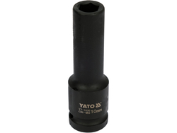 CHEIE TUBULARĂ DE IMPACT HEXAGONALĂ ADÂNCĂ 1/2''X10MM