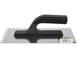 GLETIERĂ INOX CRESTATĂ 270X125MM, 8X8MM