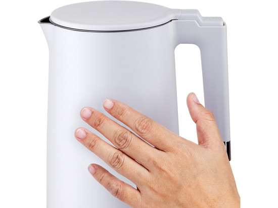 FIERBĂTOR ELECTRIC 1,5L ALB, COOL TOUCH
