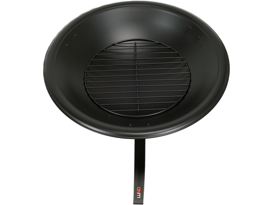 VATRĂ DE OȚEL CU PICIOARE RABATABILE, 56X39CM