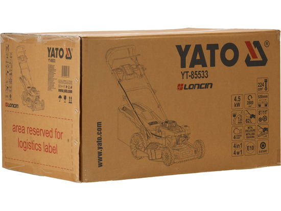 MAȘINĂ DE TUNS IARBA, PE BENZINĂ, CU AUTOPROPULSIE, 53CM, 4.5KW