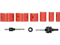 SET CAROTE PENTRU ELECTRICIENI, 8 BUC, 22-73MM