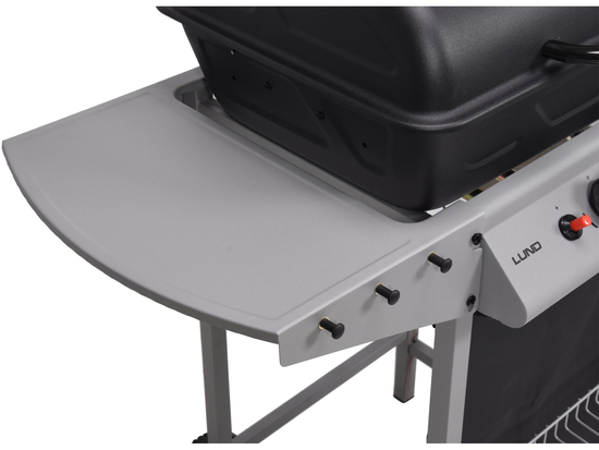 GRĂTAR GAZ BAVEN, 2 ARZĂTOARE, 5,5KW