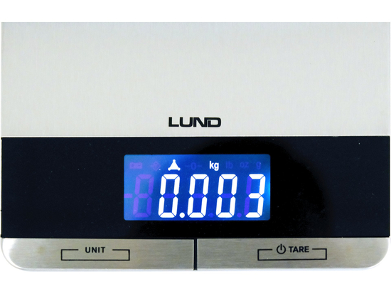 CÂNTAR DE BUCĂTĂRIE, OȚEL INOXIDABIL, 15X22.5X1.5CM