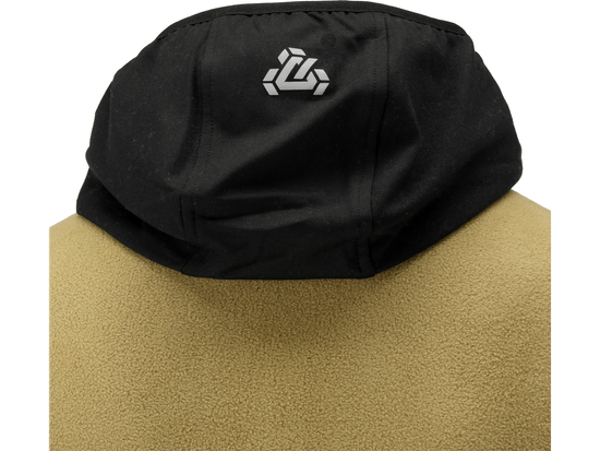 JACHETA FLEECE CU GLUGA SARNA KAKI S