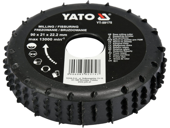 FREZĂ RAȘPEL 90X21X22.2MM