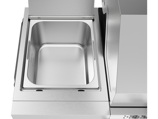 GRĂTAR PE GAZ YAO 5+1, 19KW, OȚEL INOXD.