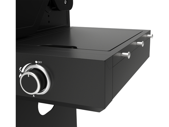 GRĂTAR PE GAZ YAO 5+1, 19KW, NEGRU