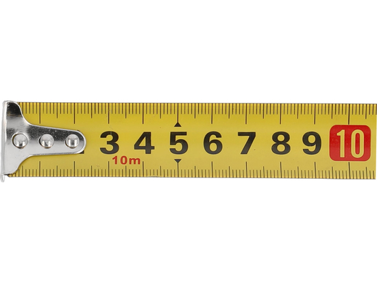 RULETĂ 10MX25MM, GALBEN - NEGRU