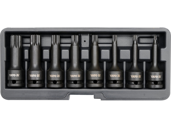 SET CHEI IMPACT, 8 BUC, M5-M18, 1/2'', CRMO