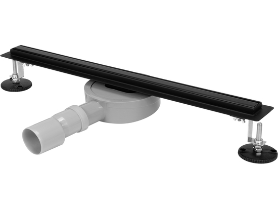 RIGOLĂ DUȘ ''SLIM BLACK'', 80 CM