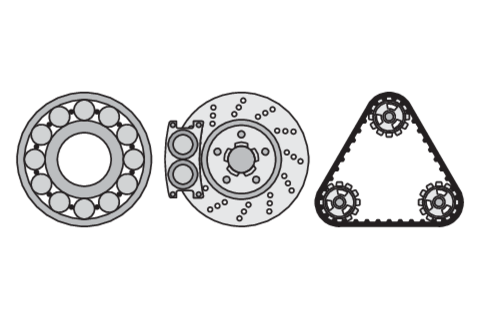 EXTRACTOR RULMENȚI 2 BRAȚE, 8''/200MM - 9T