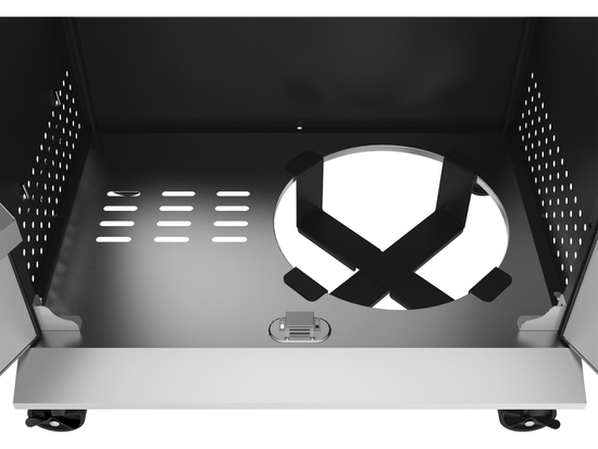 GRĂTAR PE GAZ YAO 5+1, 19KW, OȚEL INOXD.