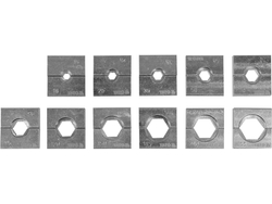 MATRIȚE INTERSHIMBABILE PENTRU PRESA HIDRAULICĂ MANUALĂ YT-22862