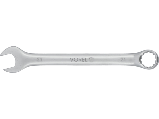 CHEIE COMBINATĂ SATINATĂ, CR-V, 21MM