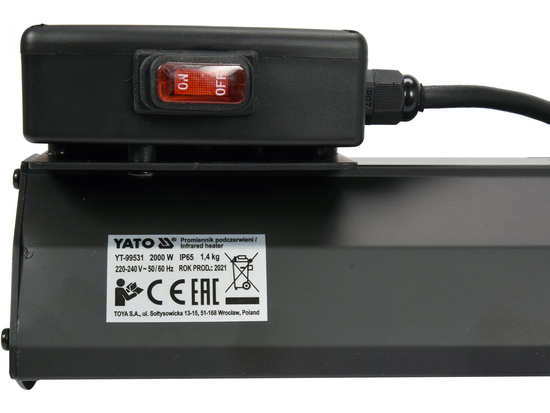ÎNCĂLZITOR CU INFRAROȘU, 2000W