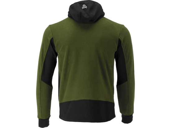 JACHETA FLEECE CU GLUGA SARNA VERDE L