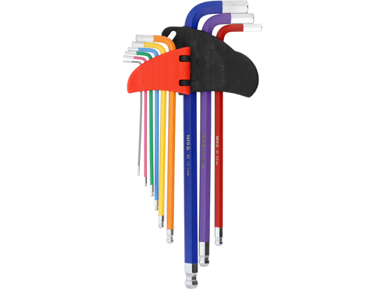 CHEI HEXAGONALE CU BILĂ 1.5-10MM 9 PIESE