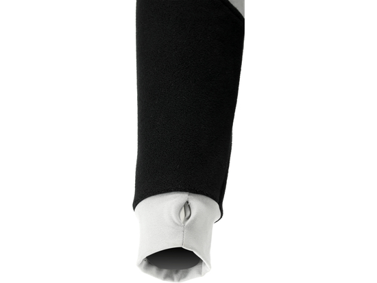 JACHETA FLEECE CU GLUGA SARNA NEAGRU M