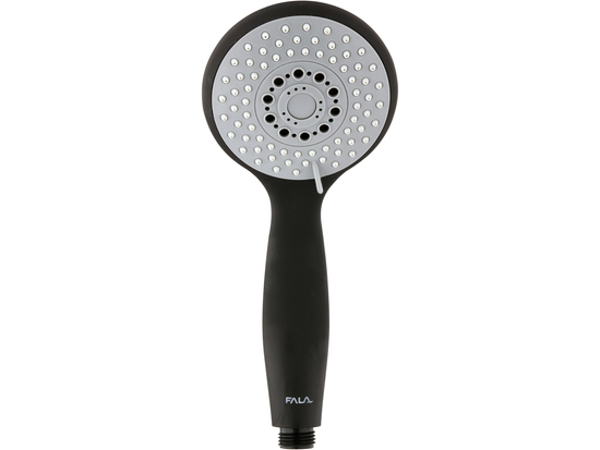 CAP DE DUȘ 3 FUNCȚII, ''SALTO'', NEGRU