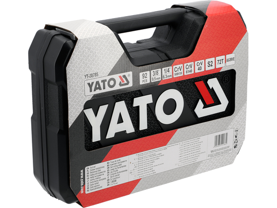 TRUSĂ TUBULARE 1/4", 3/8" 92 PIESE