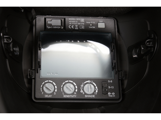 CASCĂ DE SUDURĂ CU AUTO-ÎNTUNECARE, FILTRU TRUE COLOR, CÂMP VIZUAL 100*68MM