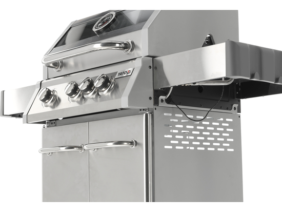 GRĂTAR PE GAZ ITAMI 3+1 ARZĂTOARE, 11.5KW, CAPAC CU GEAM