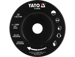 DISC RASPEL PENTRU LEMN 125MM