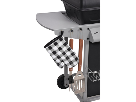 GRĂTAR GAZ BAVEN, 2 ARZĂTOARE, 5,5KW