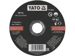 DISC TĂIAT METAL 125X2.5X22MM