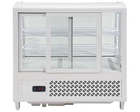 VITRINĂ FIRGORIFICĂ DE PREZENTARE 100L 68X45X67CM - ALB