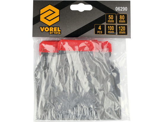 SET ȘPACLURI INOX - 4 BUC