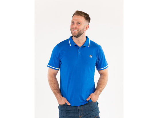 TRICOU POLO ALBASTRU, MĂRIMEA 2XL
