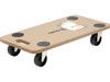 PLATFORMĂ CU ROȚI ȘI MÂNER PENTRU TRANSPORT 200KG