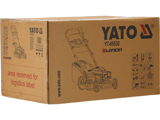 MAȘINĂ DE TUNS IARBA, PE BENZINĂ, CU AUTOPROPULSIE, 53CM