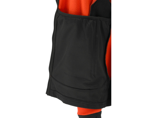 JACHETA FLEECE CU GLUGA SARNA ALBA 3XL