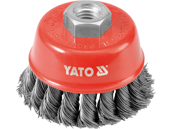 PERIE CUPĂ 60MM, PRINDERE M14, CU TOROANE DIN SÂRMĂ