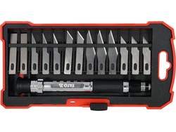 SET CUȚITE PRELUCRARE LEMN, 14 PIESE