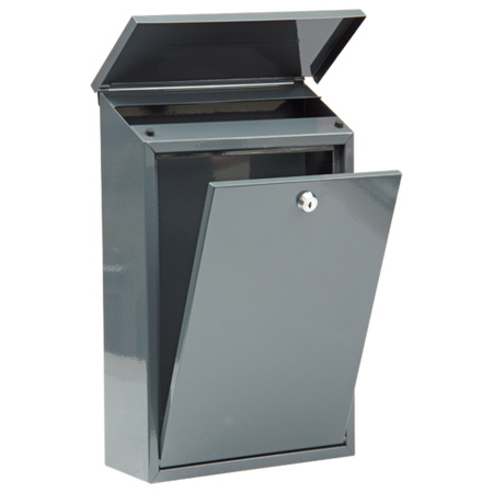 CUTIE POȘTALĂ 400X250X100MM, NEAGRĂ