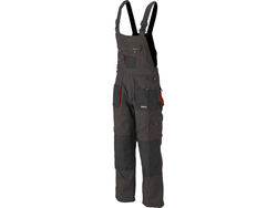 PANTALONI DE LUCRU CU PIEPTAR, BASALT, MĂRIMEA XL
