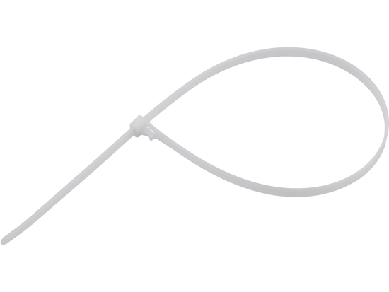 COLIER PLASTIC REUTILIZABIL 7,6X450MM 50 BUC, ALB