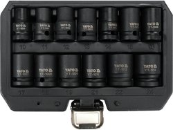 SET CHEI TUBULARE DE IMPACT 1/2'', 13 PIESE