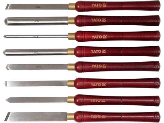 SET 8 DĂLȚI PENTRU PRELUCAREA LEMNULUI