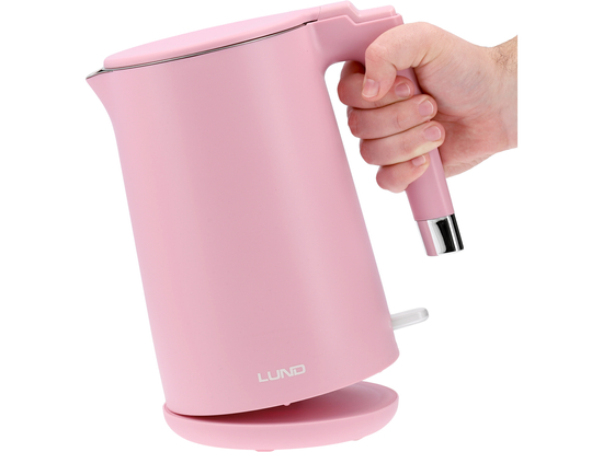 FIERBĂTOR ELECTRIC 1,5L ROZ, COOL TOUCH