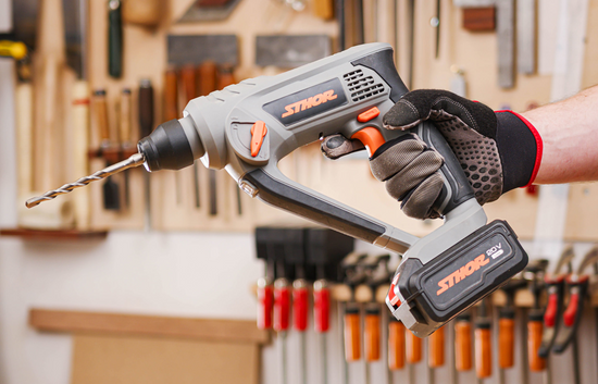 CIOCAN ROTOPERCUTOR STHOR 20V, SDS+, FĂRĂ ACUMULATOR